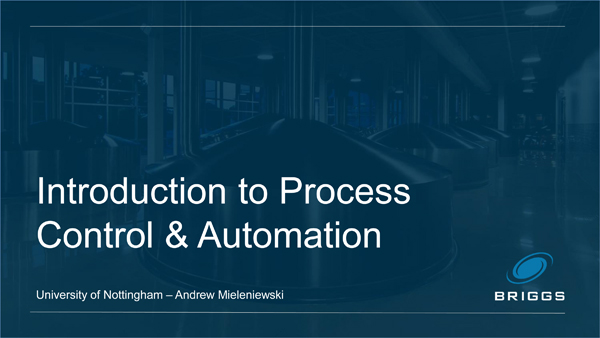 University of Nottingham 2021 – Process Control and Automation