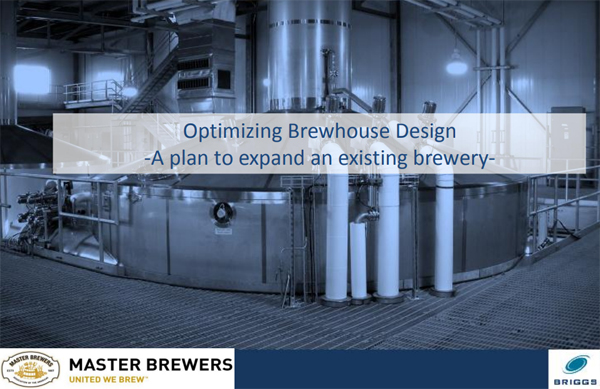 MBAA District Western New York Meeting 2018 – Brewhouse Design, A plan to expand an existing Brewery 